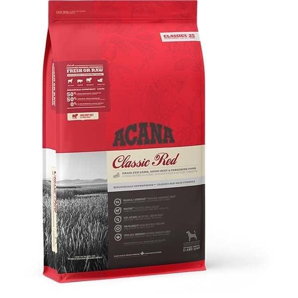 Acana Classics Red Düşük Tahıllı Etli ve Sebzeli Yetişkin Köpek Maması 14.5 Kg