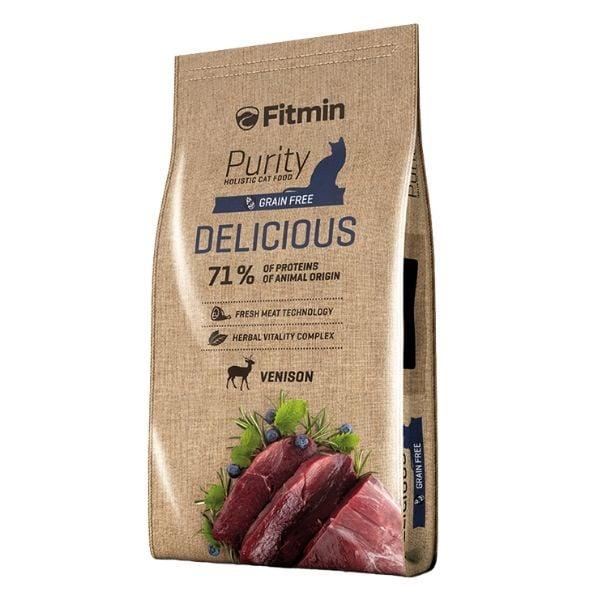 Fitmin Purity Delicious Taze Av Etli Tahılsız Yetişkin Kedi Maması 10 Kg