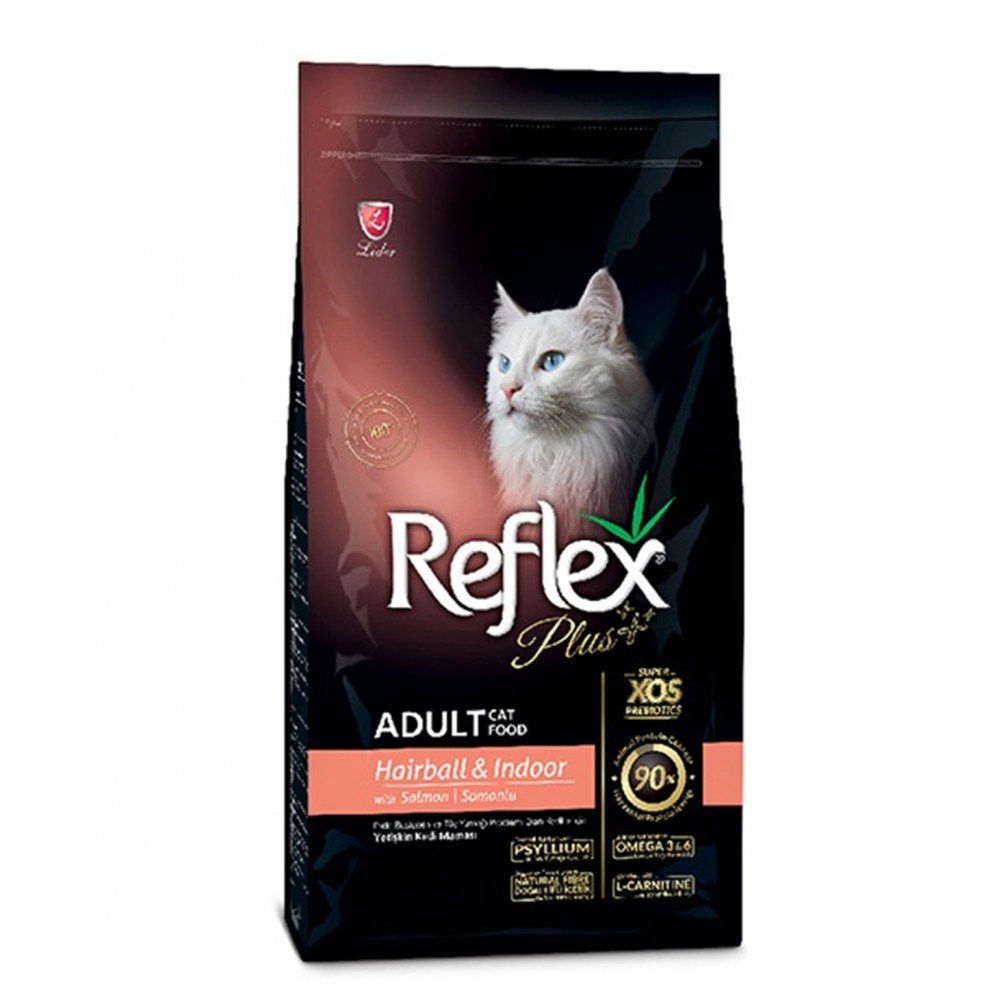 Reflex Plus Somonlu Hairball Yetişkin Kedi Maması 15 Kg